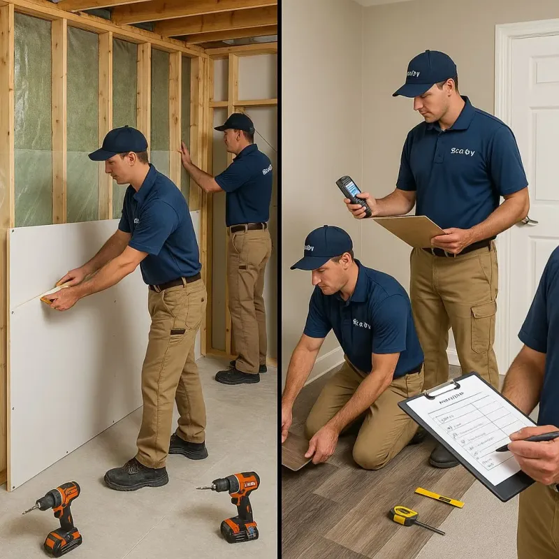 Repairs and Reconstruction process in Avondale, IL